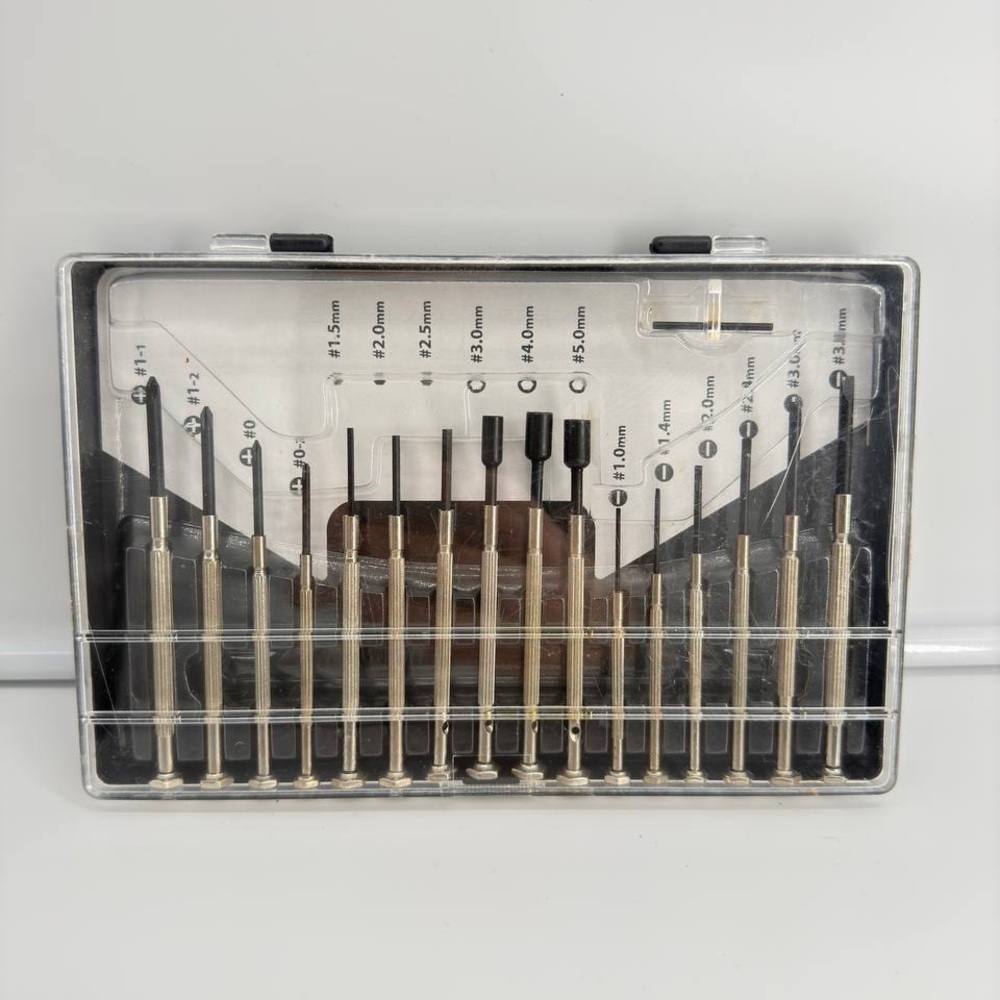 16 Pcs Precision Screwdriver Set Mini Sizes New Hand Tool Precise Watches